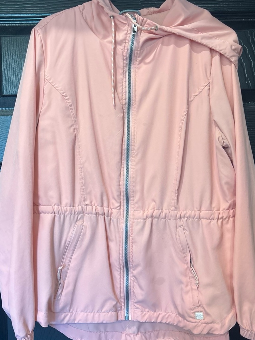 Avalanche Light Pink Hooded Utility Jacket